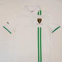 Polo bianca Lamborghini Squadra Corse originale