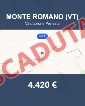 Immobile in asta di 32 m² a Monte Romano