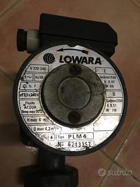 Pompa per circuito riscaldamento Lowara