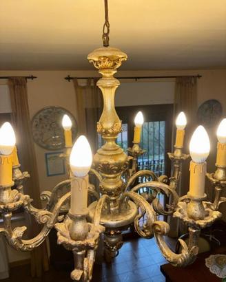 Lampadario classico a 8 luci - stile barocco