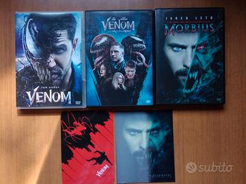 3 DVD Venom 1 e 2 e Morbius con 2 card