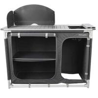 Cucina da campeggio in alluminio