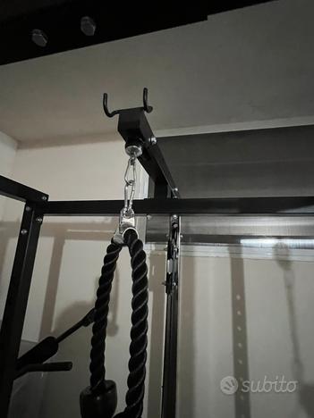 Palestra home gym power rack toorx cavi usato  Bari