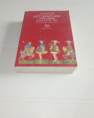 Letteratura italiana dalle origini al 500'.