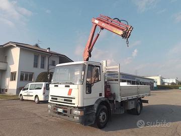 Iveco EUROCARGO 150 E 18 CASSONE FISSO CON GRU'