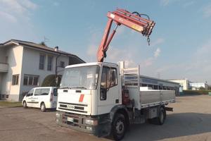 Iveco EUROCARGO 150 E 18 CASSONE FISSO CON GRU'