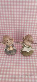 Figurine decorative, angioletti, pupazzetti