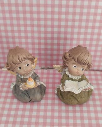 Figurine decorative, angioletti, pupazzetti