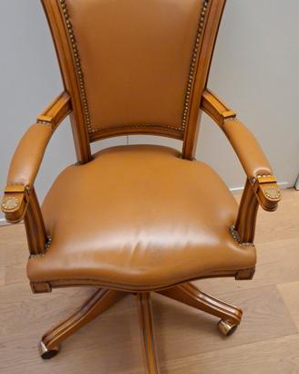 Poltrona ufficio Asnaghi Interiors in pelle