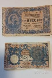 Banconote Storiche Regno d'Italia