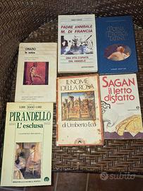 Libri vari da lettura