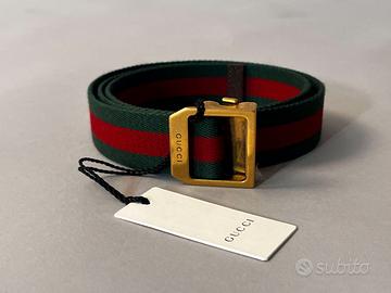 Cintura Gucci in tela Web