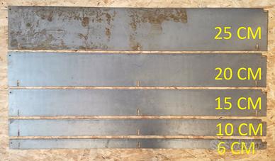 Bordura giardino in Ferro Corten