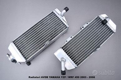 Radiatori AVDB YAMAHA YZF / WRF 450 2003 - 2006