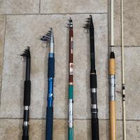 Canne da pesca per mulinello