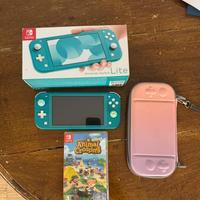 Nintendo switch lite+ Animal crossing