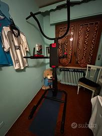 Stazione multifunzione – Pull up, dip e addominali