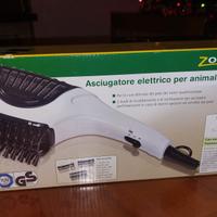 Asciugatore elettrico per animali