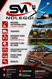 Noleggio PLE, movimento terra e servizi 