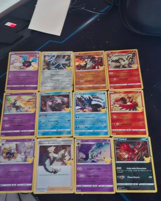  lotto carte pokemon vintage