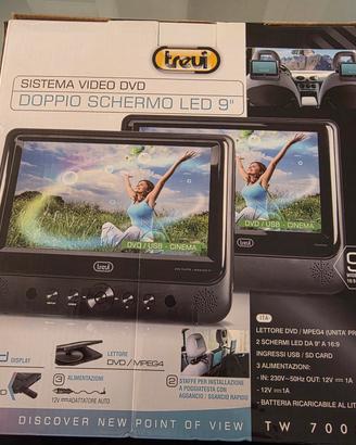 Coppia display x sedili auto