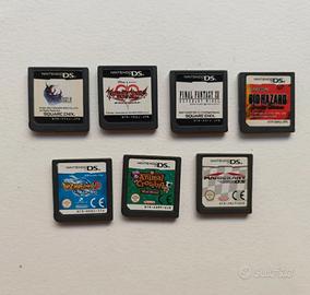 Lotto 7 Giochi Nintendo DS Giapponesi + Europe