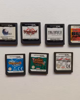 Lotto 7 Giochi Nintendo DS Giapponesi + Europe
