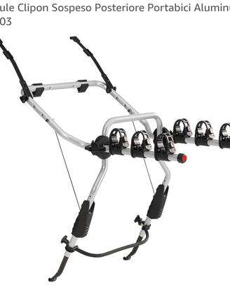 Thule Clipon Sospeso Posteriore Portabici Aluminum