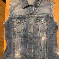 Gilet donna in jeans della Liu.Jo