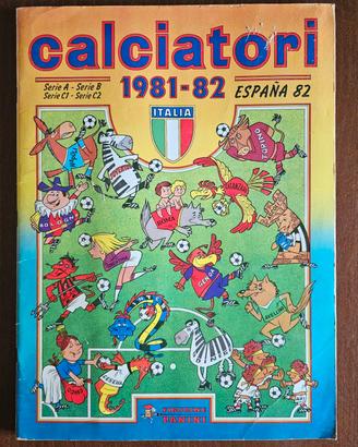 Album Figurine Calciatori Panini 81 / 82 Completo
