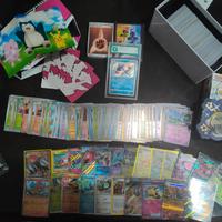 Lotto carte Pokemon con Pull Rari e Carta GRAAD 9