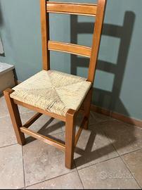 Sedie in paglia prezzo 20 euro cadauno