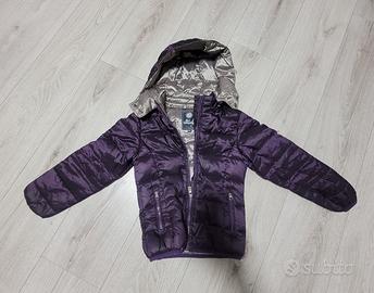 Giubotto piumino best company viola 6 anni      