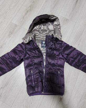 Giubotto piumino best company viola 6 anni      