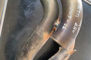 Collettore scarico akrapovic sxf 250