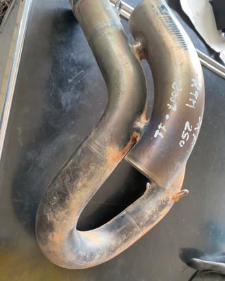 Collettore scarico akrapovic sxf 250