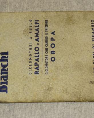 CATALOGO RICAMBI BIANCHI RAPALLO E AMALFI-OROPA