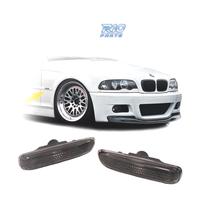 FRECCIE LATERALI BMW E46 98-01 VETRO FUME OPACO AL