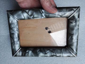 VECCHIA CORNICE MARMORIZZATA ANNI 50 VINTAGE