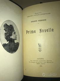 Prime Novelle edizione del 1899 con dedica
