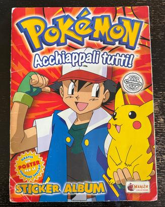 Pokemon Sticker Album "Acchiappali Tutti!"