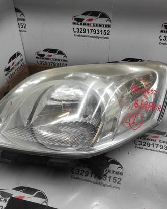 Faro fanale anteriore sinistra peugeot bipper/fiat