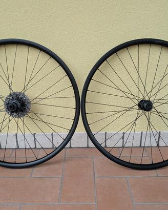 Ruote Alexrims GD24 Disc Gravel / Corsa Bianchi
