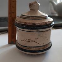 Vasetto in ceramica vintage stile Country