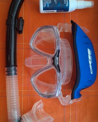 maschera professionale Cressi