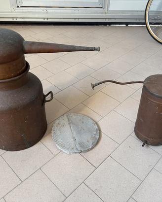 Distillatore in rame