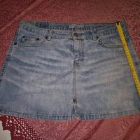 Minigonna jeans Phard blu