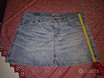 Minigonna jeans Phard blu