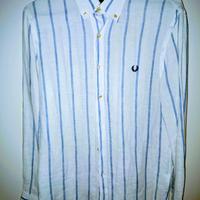 Camicia in Lino Fred Perry.