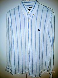 Camicia in Lino Fred Perry.